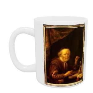 Weighing Gold (oil on canvas) by Gerrit or Gerard Dou   Mug   Standard 