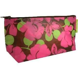    Ann Millie Floral Print Cosmetic Bag   Style 132R Rose: Beauty