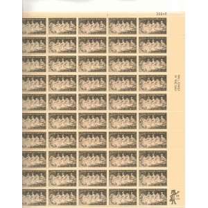   Memorial Issue Full Sheet of 50 X 6 Cent Us Postage Stamps Scot #1408