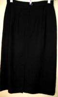Jones New York Womens Black Straight Skirt Sz Size 8  