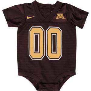 Minnesota Golden Gophers Nike Newborn Football Jersey Creeper:  