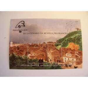  Brazilian Postage Stamps, Bicentario Da Revolucao Francesa 