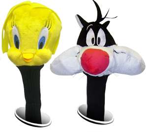 Looney Tunes Tweety & Sylvester Golf Head Cover Combo  