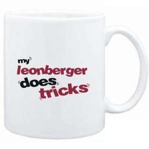    Mug White  MY Leonberger DOES TRICKS  Dogs: Sports & Outdoors