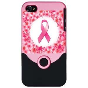  or 4S Slider Case Pink Cancer Pink Ribbon Flower: Everything Else