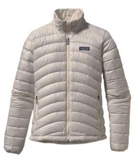 PATAGONIA DOWN SWEATER 800 FILL GOOSE JACKET PEARL WHITE AUTHENTIC 