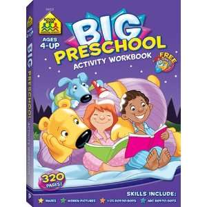  Big Preschool Activity Workbook