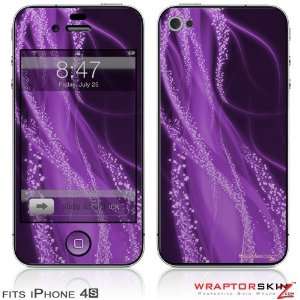   iPhone 4S Skin Mystic Vortex Purple by WraptorSkinz 