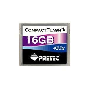  Pretec 16GB Compact Flash Card 433X: Electronics