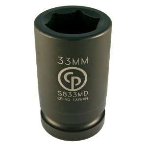   CP S833MD 1 Inch by 33 Metric Deep Impact Socket