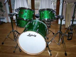 Ludwig Centennial Drum Kit /Set 5pc Green Sparkle LRC20  
