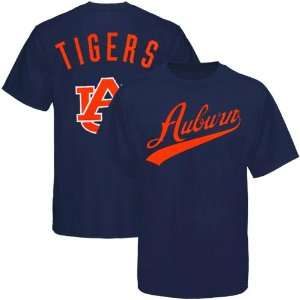 Auburn Tigers Navy Blue Blender T shirt 
