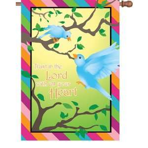  Trust in the Lord House Flag 