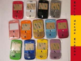 Blackberry Curve Housing 8520. 15 different colors covers faceplate 