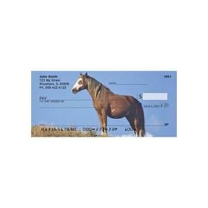  Wild Spanish Mustang Personal Checks
