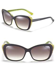 Alexander McQueen Cat Eye Oversized Sunglasses