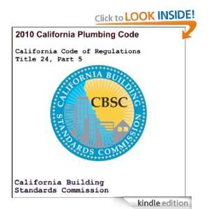 2010 California Plumbing Code California Building Standards 