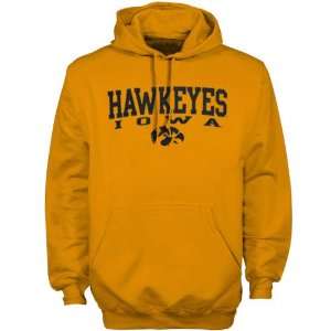  Iowa Hawkeyes Crosby Hoodie Sweatshirt   Gold Sports 