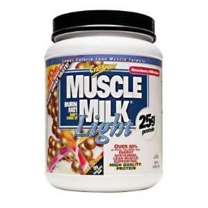  CytoSport  Muscle Milk, Light Strawberry Milk,shake, 1 