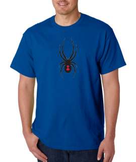 Black Widow Spider 100% Cotton Tee Shirt  