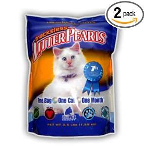 Ultra Pet Tracksless Litter Pearls, 3.5 Pound Bags (Pack of 2)  