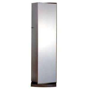 Porcher 89490 00.610 Wenge L Expression Pivot Mirror & Storage Cabinet 