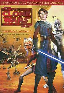 Star Wars The Clone Wars Season 2 Vol 2 DVD NEW  