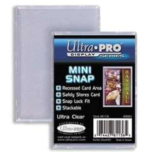 Ultra Pro Mini Snap Card Holder (Quantity of 100):  Sports 