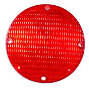 WELDON 1010 Replacement Lens  Bus/Fire Red Turn/Stop  