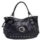 Parinda Jasmine 01545 (Black) Faux Leather Large Handbag