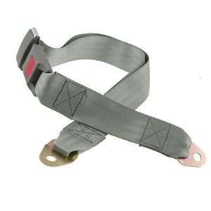   Gray Adjustable 2 Point Seat Belt Lap Belt for Auto Car: Automotive
