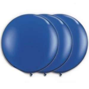   Latex Balloon Dark Blue (Premium Helium Quality) Pkg/3 Toys & Games