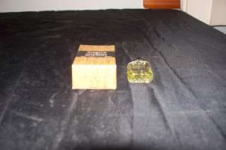 Vintage Monsieur De Givenchy Cologne Perfume Sample Box  