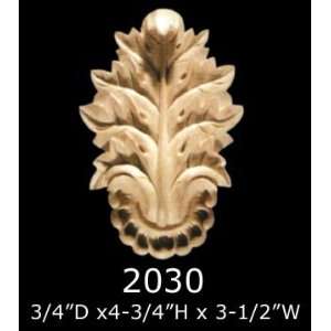  Handcarved, Budding Leaf Onlay (2030): Home Improvement