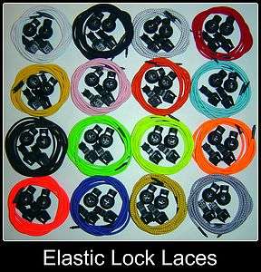 NETBALL ELASTIC LACES ELASTIC SHOELACES FITS ALL TRAINERS  