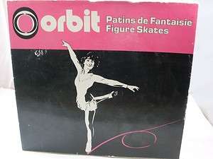 Orbit Ladies White Figure Skates Womens Size 9  