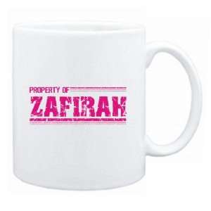  New  Property Of Zafirah Retro  Mug Name