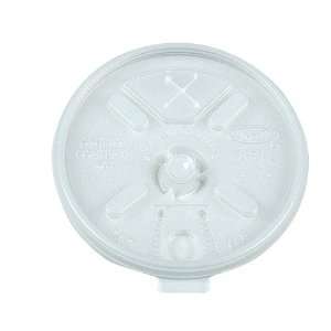 Dart 16FTL White Lift N Lock Lid for Foam Cups and Containers (Case of 