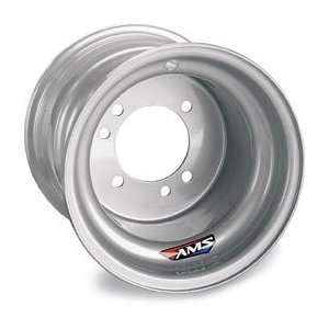  AMS Steel Replacement Wheels Spun/Stamped Silver Sports 