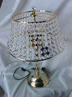 Swarovski crystal table lamp  