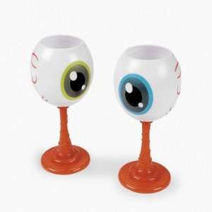    12 Eyeball Goblets   Tableware & Party Glasses Toys & Games