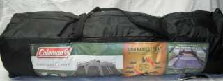Coleman 8 Person Instant Tent Black 2000007832 2 Room Camping  