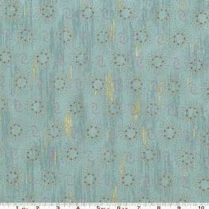  45 Wide Halfway Cafe Dots Teal Fabric By The Yard Arts 