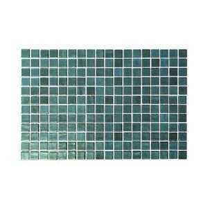  Hakatai Galaxy Astral Blue 1 x 1 Glass Mosaic Tile: Home 