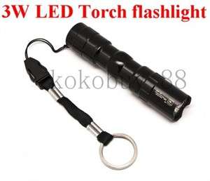 C630 Mini 3W LED Flashlight Torch For Sporting Camping  
