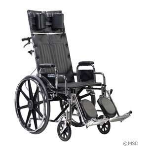  Drive Sentra Deluxe Full Reclining Wheelchair: Health 