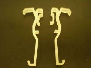 Window Blind Valance Clips (qty 20) Crown Valance 3 1/4  