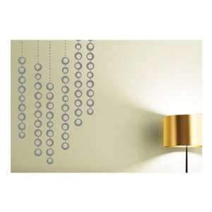  Spot Moon Pearls Wall Decal Color: Silver: Home & Kitchen