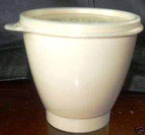 Vintage Tupperware Condiment container ivory replacemen  