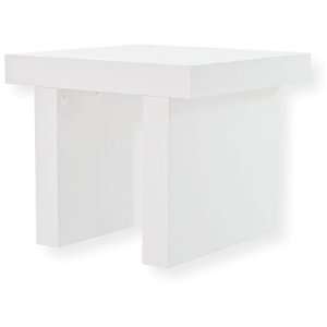   White End Table by TemaHome   MOTIF Modern Living: Furniture & Decor
